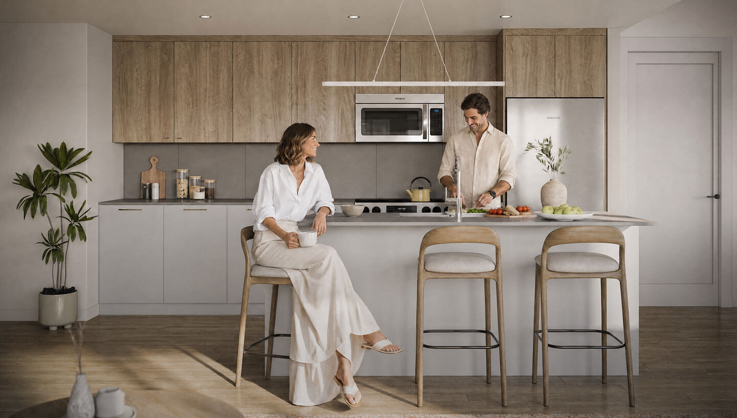 Thoughtfully-designed 1, 2 & 3 bedroom suites Image